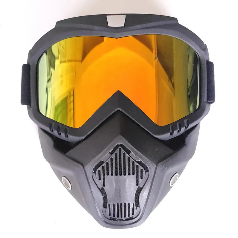 Cycling Motocross Sunglasses Ski Snowboard Eyewear Mask Goggles Helmet Tactical Windproof Riding Motorcycle Glasses Masks
