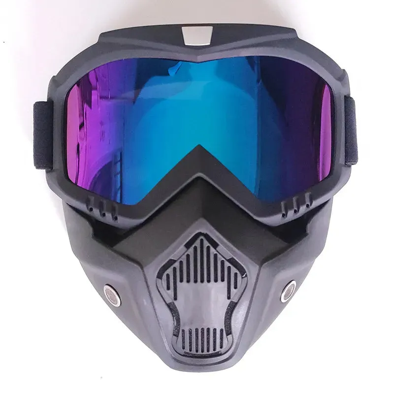 Cycling Motocross Sunglasses Ski Snowboard Eyewear Mask Goggles Helmet Tactical Windproof Riding Motorcycle Glasses Masks