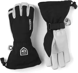 Hestra Army Leather Heli Ski Glove, 5-Finger Snow Glove for Skiing & Snowboarding for Men & Women
