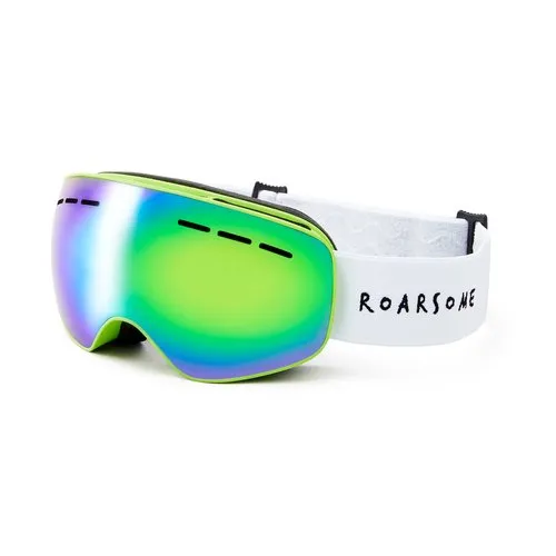 Kids Ski Goggles - Green