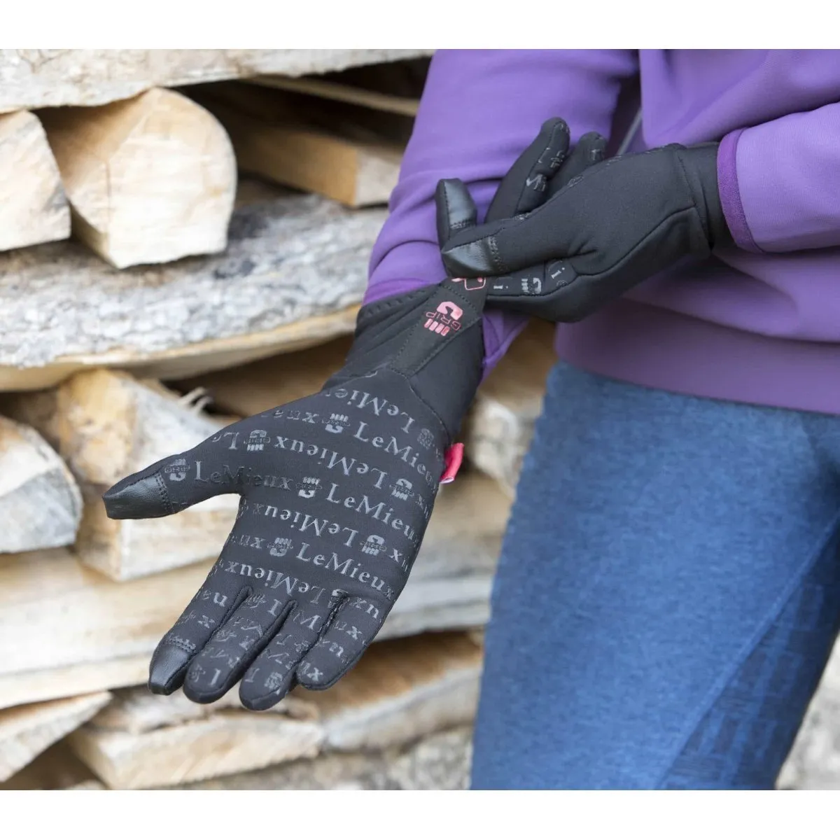 LeMieux Polar Grip Gloves   