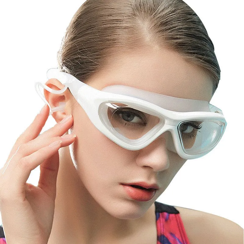 Men Women Sports Professional Anti Fog UV Protection Diver Swimming Goggles Coating Waterproof Adjustable Swim Glasses