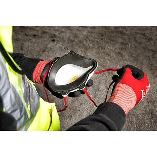 Milwaukee 48-73-4002 3pk N95 Valved Respirator with Gasket