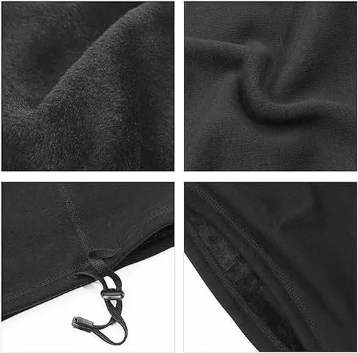 MUNSKT 3Pcs Unisex Neck Warmer, Winter Neck Warmer Scarf, Multifunctional Cycling/Windproof Neck, Ski Mask, UV/Dust Protection Mask, Face Cover