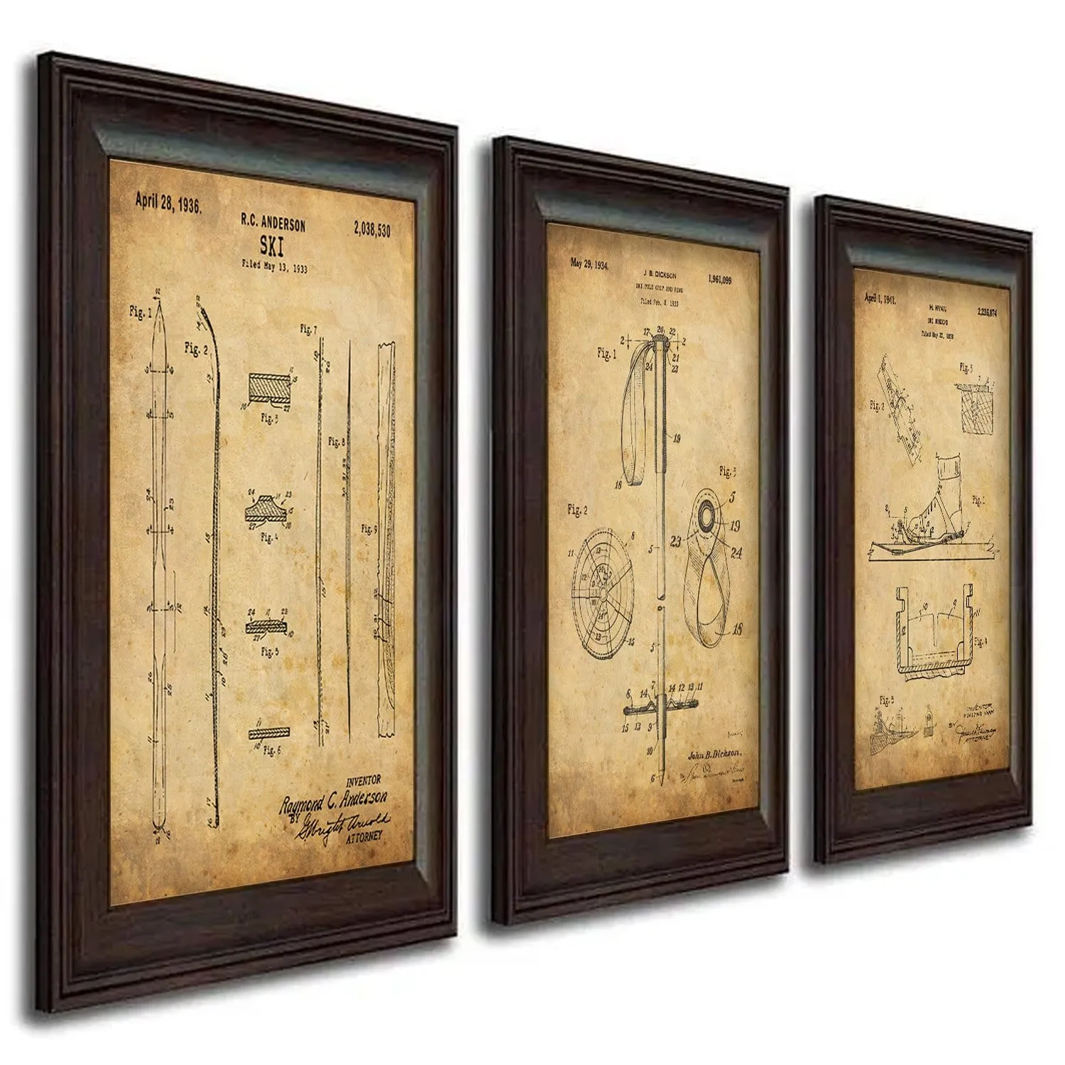 Ski - Patent Art