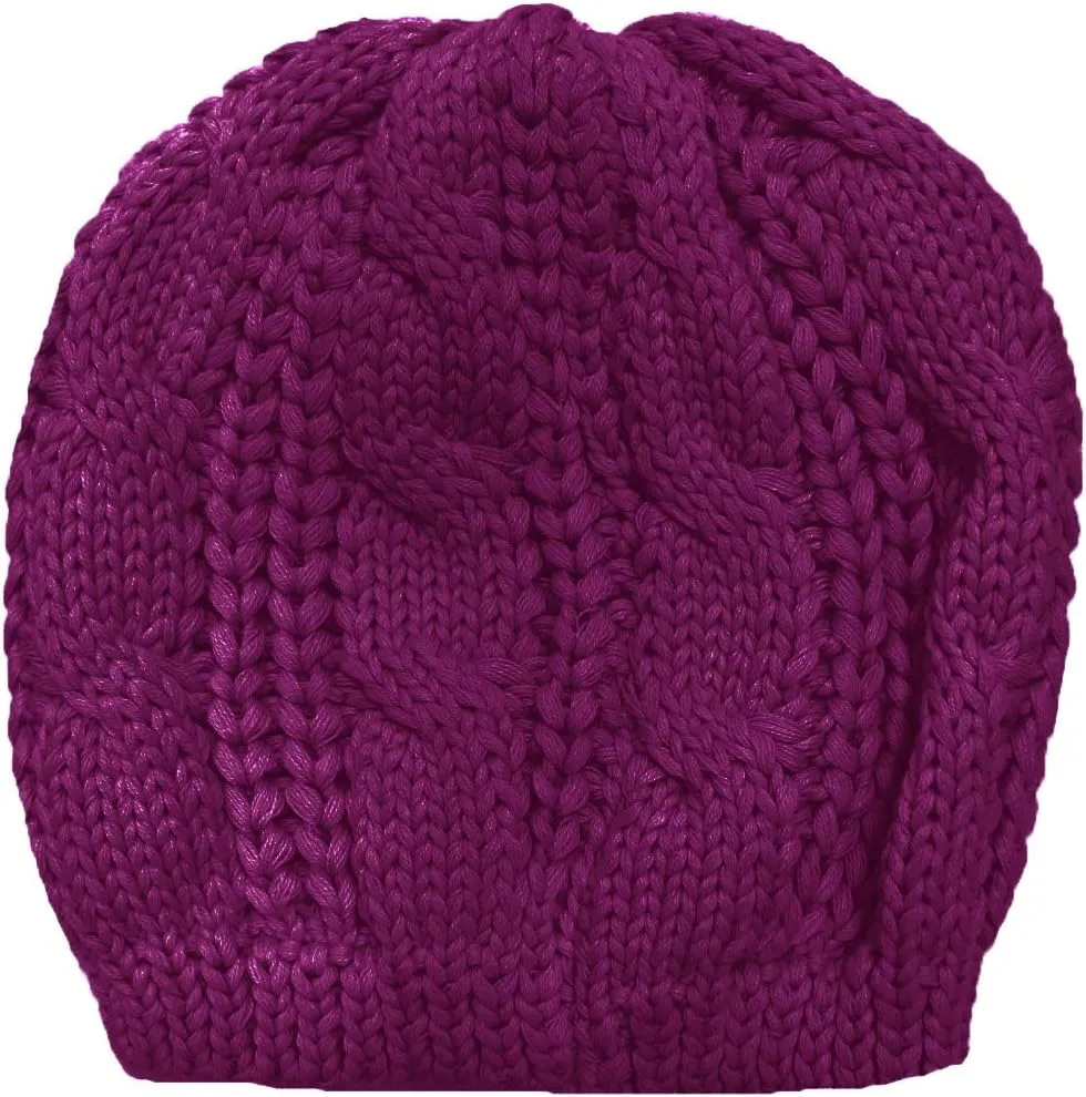 v28 Women Men Girls Boys Teens Cute Cat Ear Knit Cable Rib Hat Cap Beanie