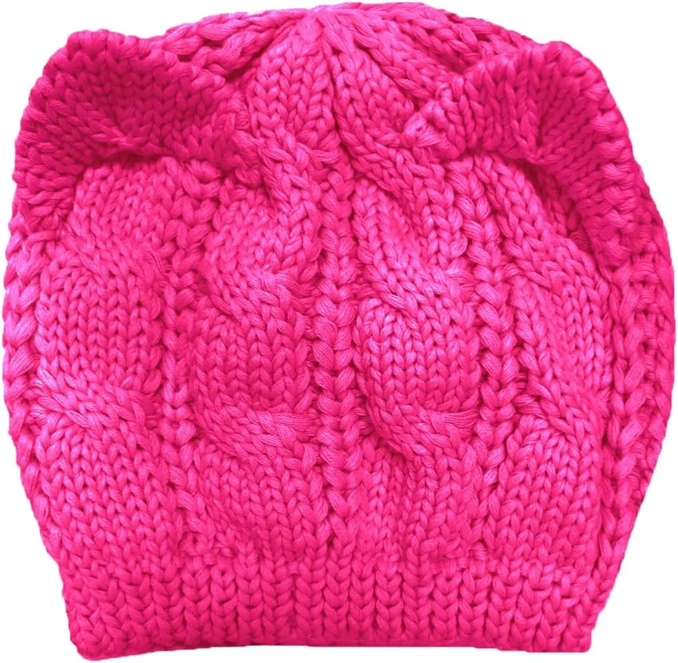 v28 Women Men Girls Boys Teens Cute Cat Ear Knit Cable Rib Hat Cap Beanie