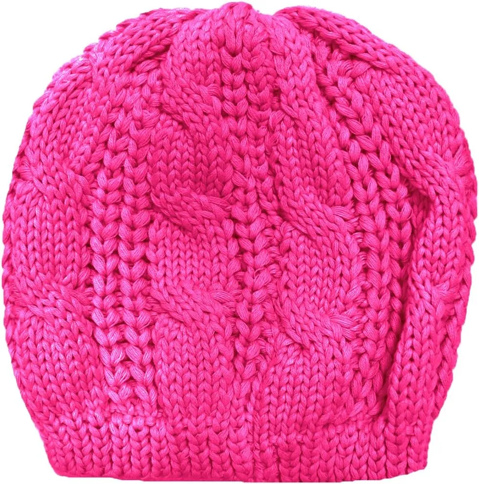 v28 Women Men Girls Boys Teens Cute Cat Ear Knit Cable Rib Hat Cap Beanie